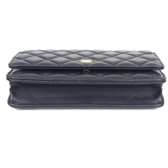 Chanel Classic Wallet on Chain Calfskin With Gold hardware