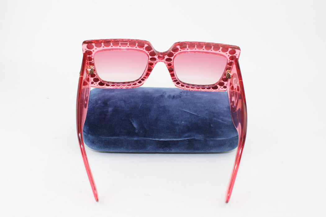 Gucci Square pink Sunglasses