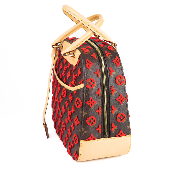 Louis Vuitton Limited Edition Deauville Red cube