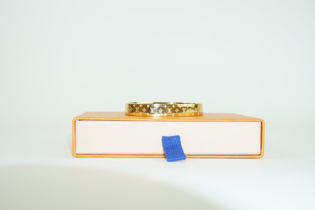 Louis Vuitton Nanogram Cuff Bracelet