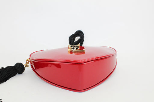 Saint Laurent Heart Clutch