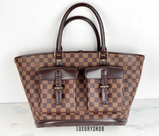 Lous Vuitton Damier Ebene Manosque GM