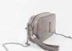 Saint Laurent Mini Lou Croc Embossed Camera bag Taupe