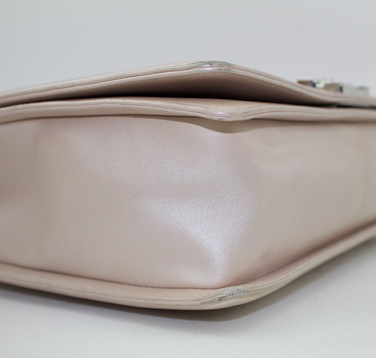 CHANEL LAMBSKIN  LARGE BOY BAG