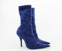 Balenciaga Knife Velvet booties