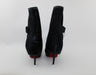 CHRISTIAN LOUBOUTIN BLACK ARMONY 140MM BOOTS SIZE 39.5 