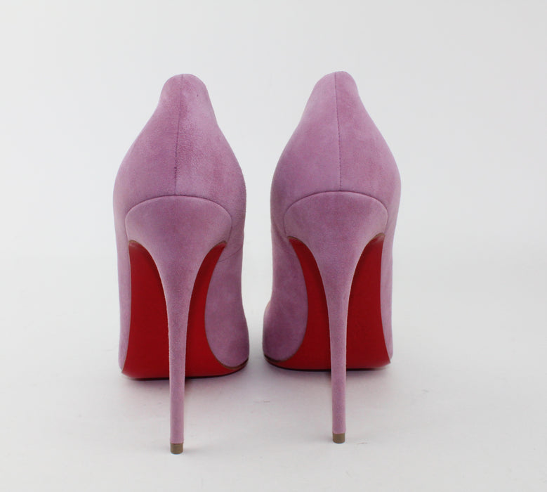 CHRISTIAN LOUBOUTIN SO KATE SUEDE ROSETTE