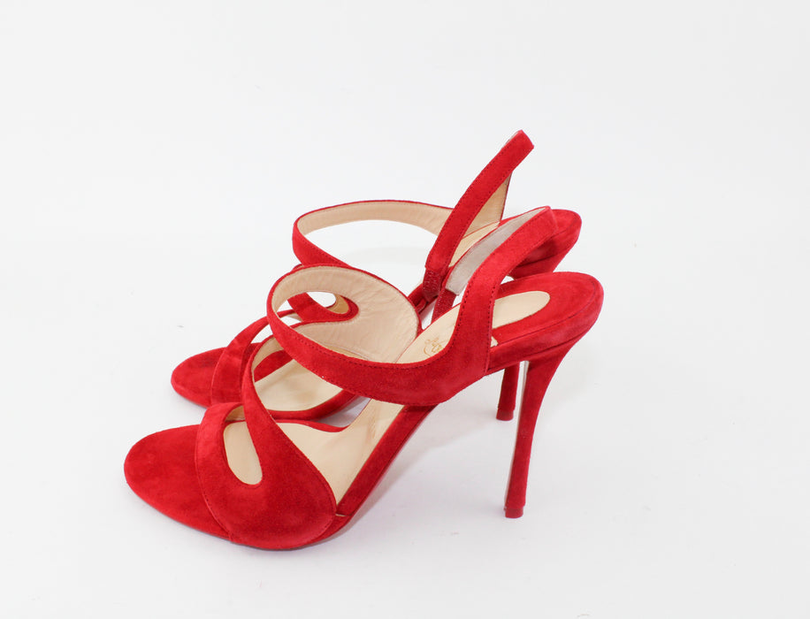Christian Louboutin Vavazou Loubi red
