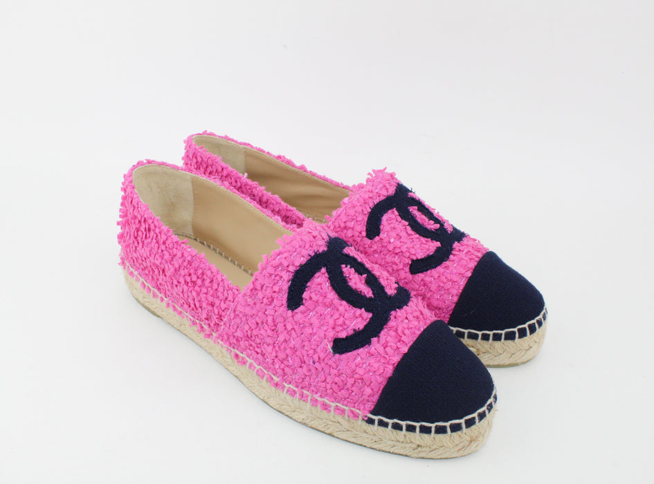 Chanel Tweed Espadrilles