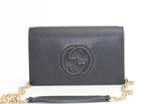 Gucci Soho Wallet on Chain black