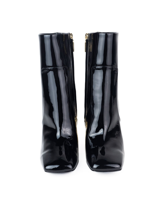 Dolce & Gabbana Patent leather DG  ankle boots