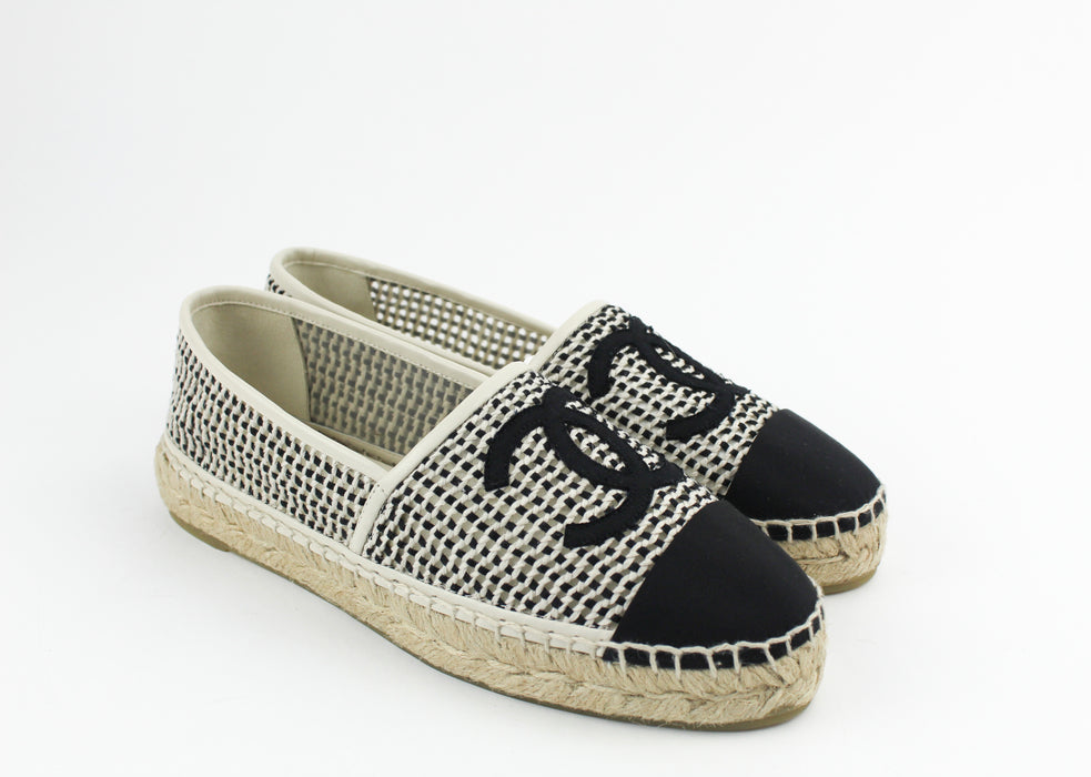 Chanel Espadrille Mesh & Grossgain