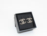 Chanel Gold & Black CC Earrings