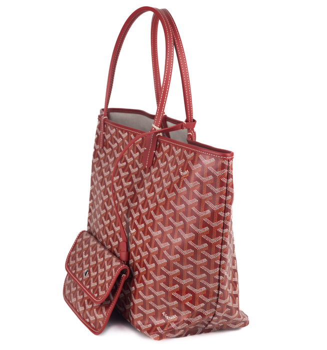 Goyard Saint Louis Pm Tote Bag Red