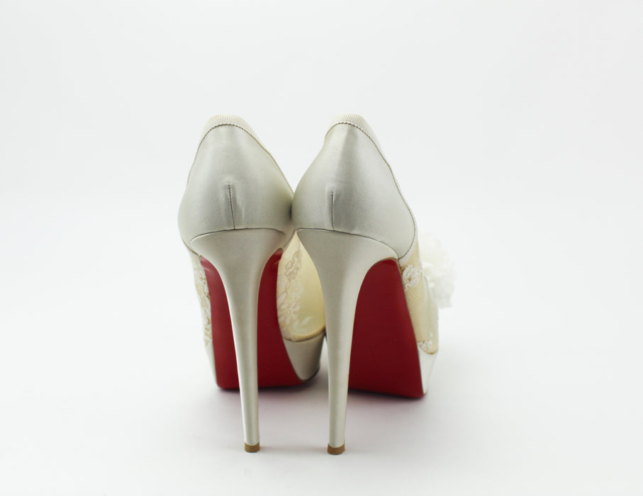 Christian Louboutin Tsar 140 satin Pumps