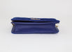 GUCCI GG MARMONT VELVET MINI CROSSBODY BLUE