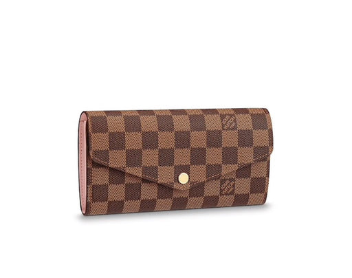 LOUIS VUITTON DAMIER SARAH WALLET - LuxurySnob