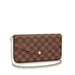 LOUIS VUITTON POCHETTE FELICIE DAMIER EBENE - LuxurySnob