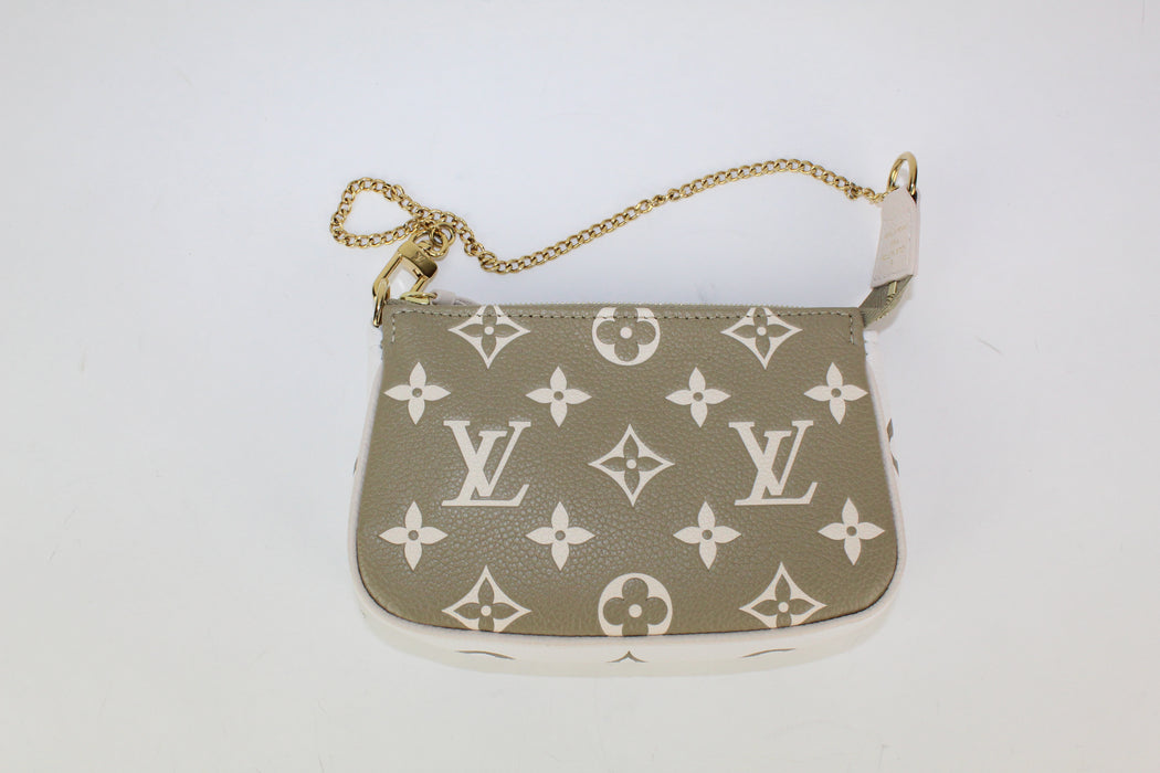 Louis Vuitton Mini Pochette Accessoires Monogram Empreinte Leather