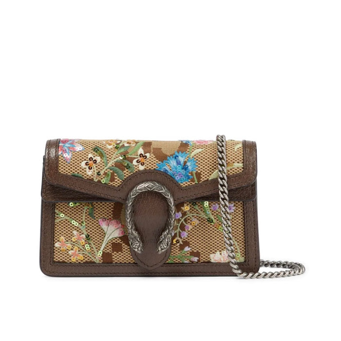 Gucci Dionysus GG Floral Super Mini Bag