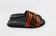 FENDI FF MOTIF BAND SLIDES SIZE 39