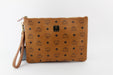 MCM BROWN VISETOS POUCH