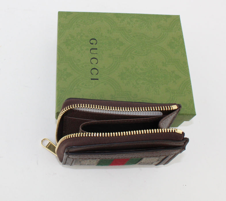 Gucci Ophidia zip around wallet