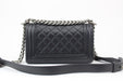 Chanel Small Boy Bag Black