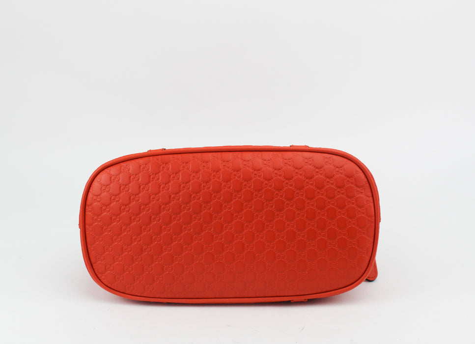 Gucci Micro Guccissima mini Dome bag Orange