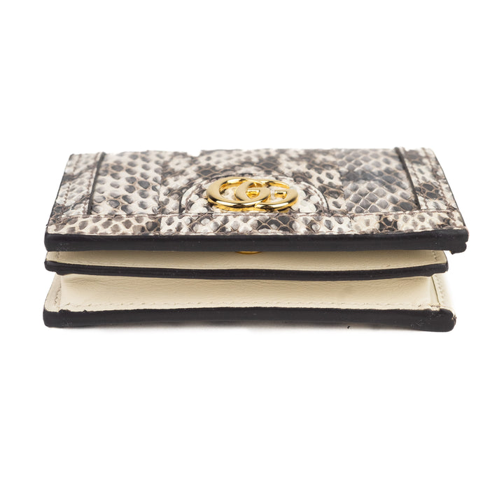 Gucci GG Snakeskin Case Wallet