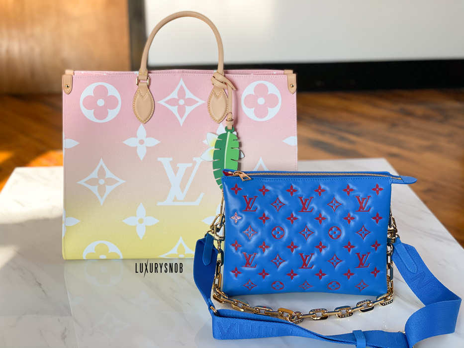 Louis Vuitton OntheGo Pool & Louis Vuitton Coussin PM