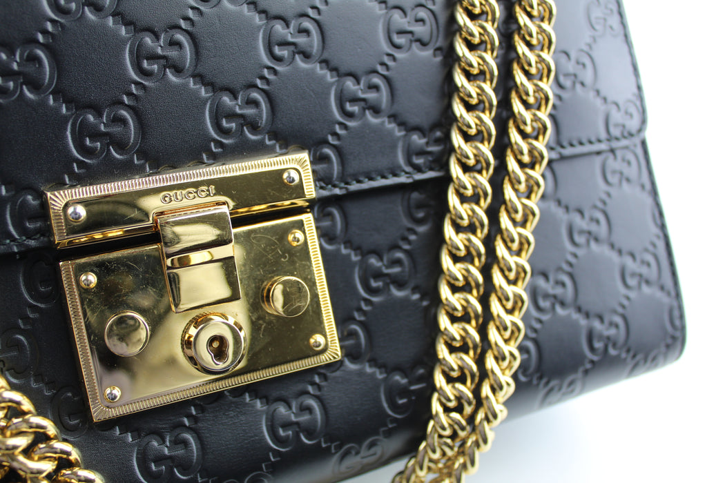 Gucci Emily Guccissima Chain Shoulder Bag