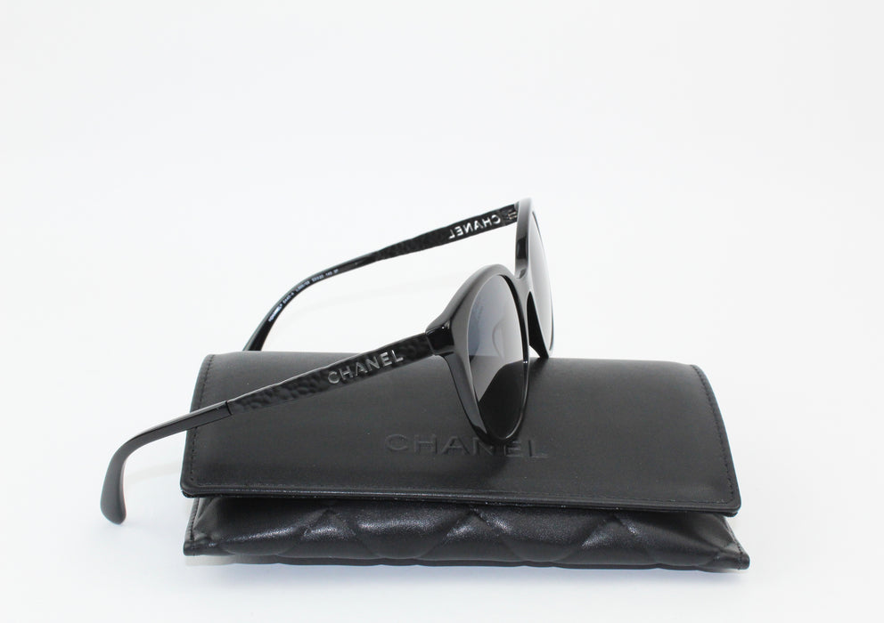 Chanel Pantos Sunglasses in Black