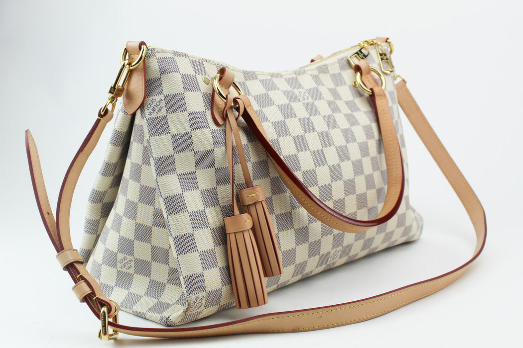 Louis Vuitton Lymington Damier Azur Coated Canvas Handbag