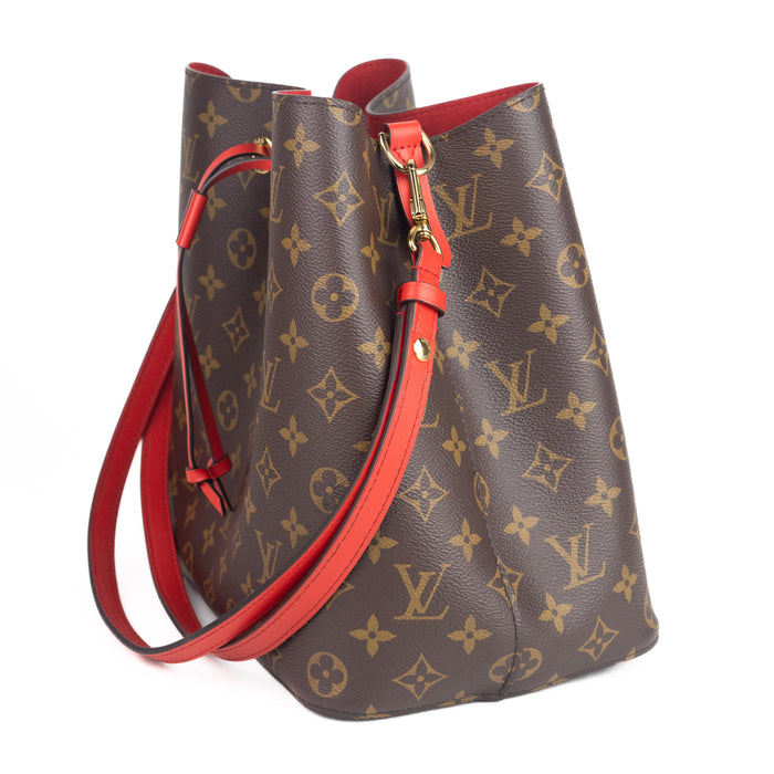 Louis Vuitton Neonoe MM Monogram in red