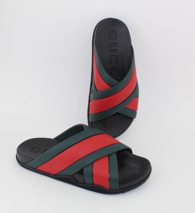 GUCCI RUBBER SLIDE SANDAL