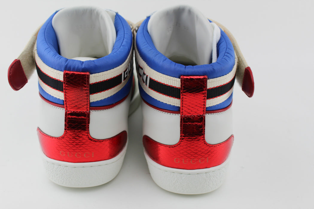 GUCCI ACE MEN HIGHTOP SNEAKERS