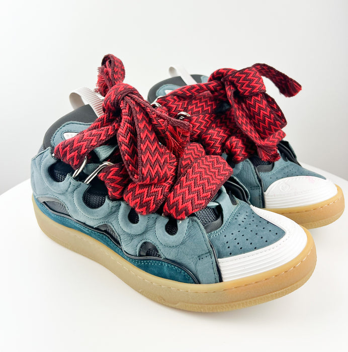 Lanvin Leather Curb Sneaker