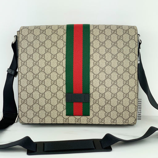 Gucci GG Canvas Cross Body Messenger Bag