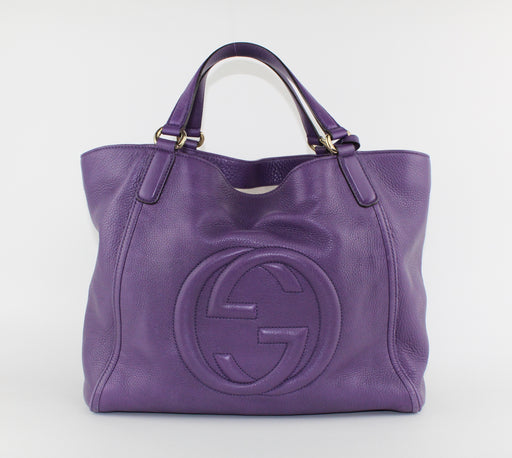 GUCCI SOHO SHOULDER MEDIUM LEATHER
