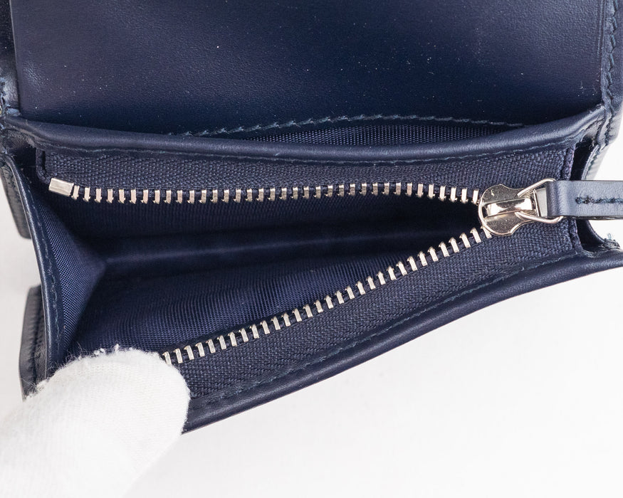 Gucci GG Signature Wallet Navy