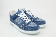 Louis Vuitton Monogram Denim Trainer Sneakers