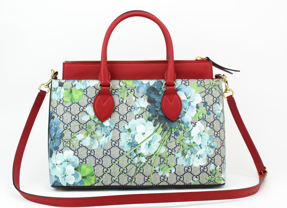 Gucci Blooms Linea A Convertible Tote Bag