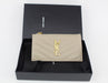 SAINT LAURENT SMALL LEATHER CARD HOLDER