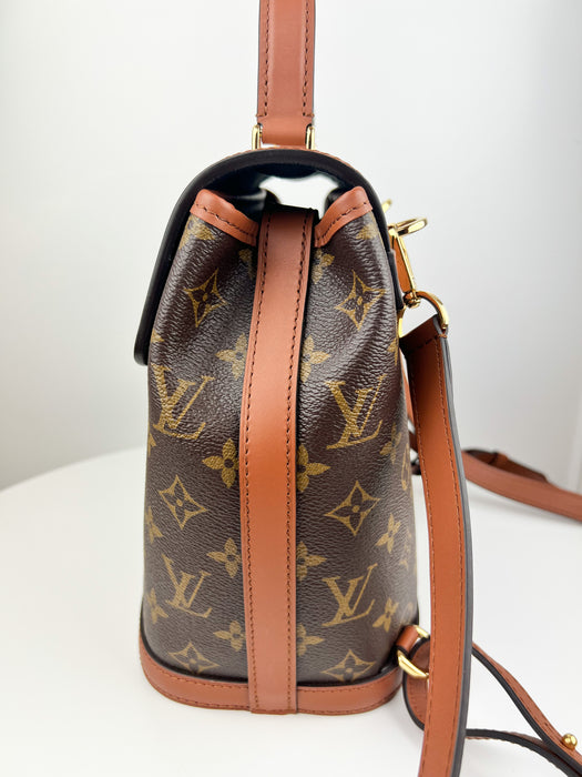 Louis Vuitton Brown Reverse Monogram Dauphine Backpack PM