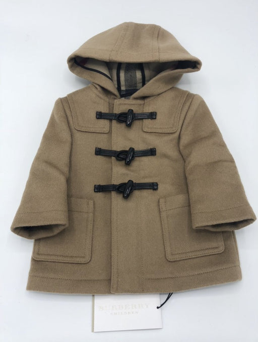 BURBERRY KIDS WOOL DUFFLE COAT - LuxurySnob