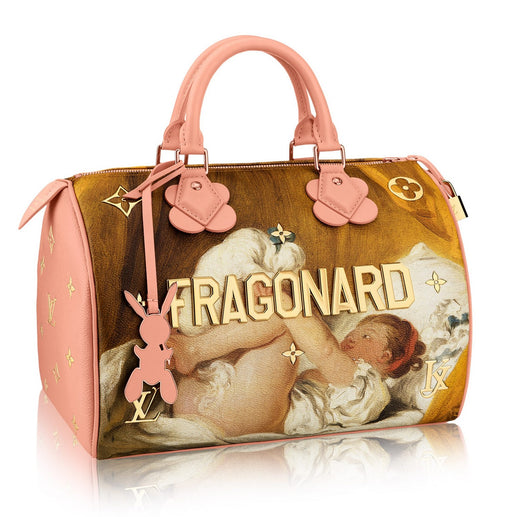 Louis Vuitton Masters Speedy 30 Jeff Koons Fragonard Bag