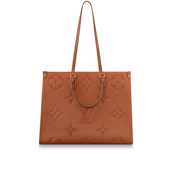 Cognac Louis Vuitton Onthego Gm Tote Louis Vuitton On The Go GM