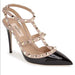 VALENTINO ROCKSTUD STRAP PUMPS - LuxurySnob