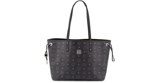 MCM VISETOS MEDIUM REVERSIBLE SHOPPER TOTE BAG - LuxurySnob